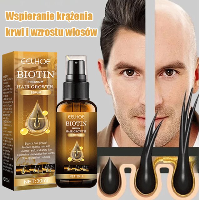 Biotino aerozoliai matu augšanii 