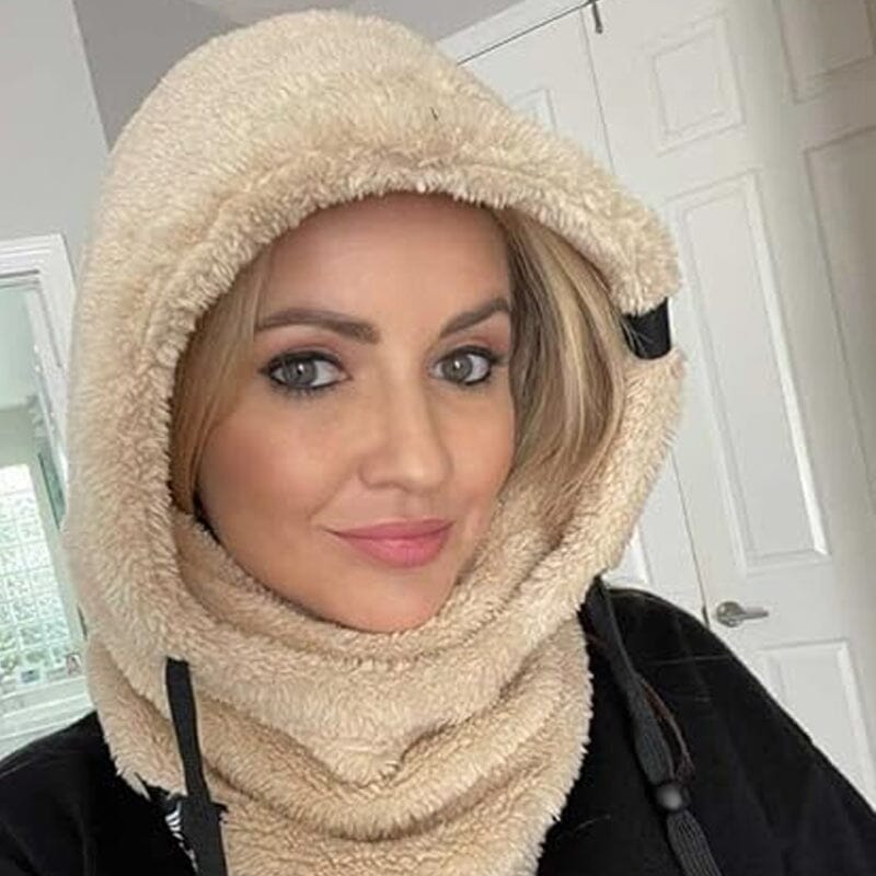 🏂 Šalikas su gobtuvu apsaugo nuo vėjo ir šalčio✨✨✨