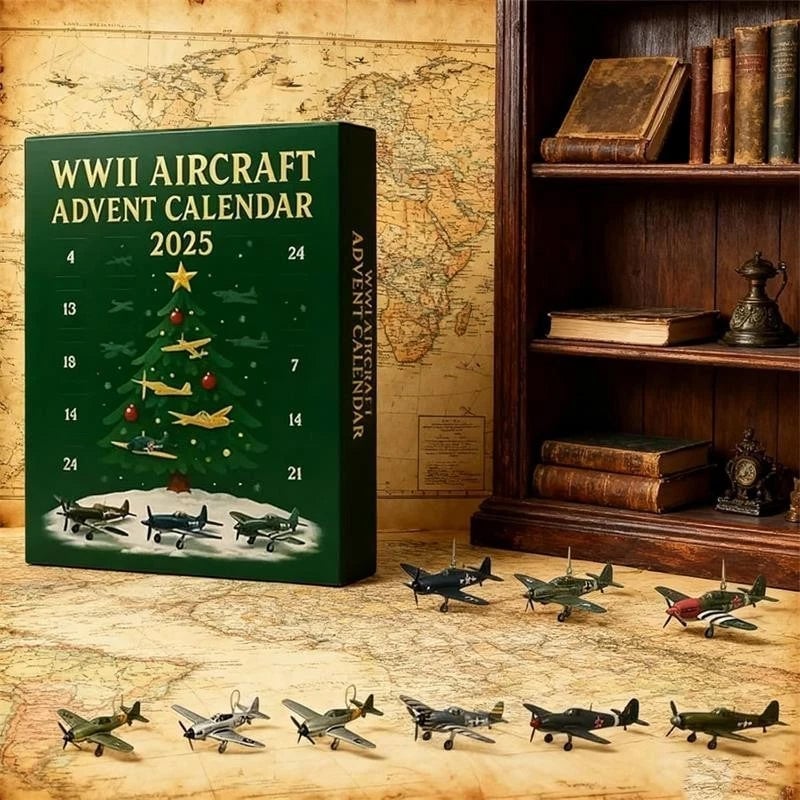 Ημερολόγιο Advent Airplane 2025 Β' Παγκοσμίου Πολέμου Airplane-SI