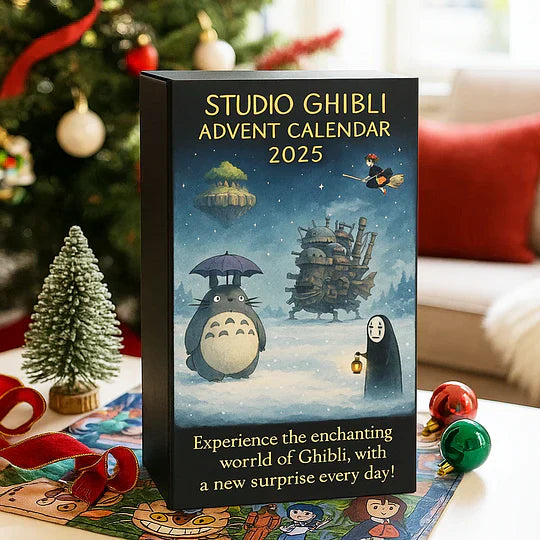 Γλυπτό 3D – Ημερολόγιο Advent του κλασικού Anime Studio Ghibli 2025-SI 