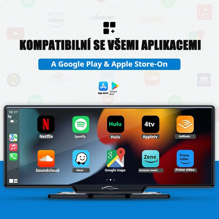 Έξυπνο σύστημα ήχου και εικόνας Automobilio planshetinio mktoje (μοντέλο Pro MaxTM 2025).-LT 