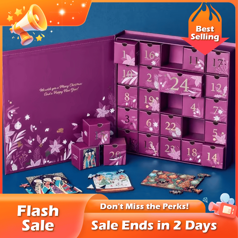🏆Flash Sale⚡ ΠΑΝΩ ΑΠΟ 50.000 ΠΟΥΛΗΜΕΝΑ! Σχεδόν εξαντλήθηκαν – 💥🧩 Παζλ με το Ημερολόγιο Advent 24 Ημερών των Χριστουγέννων, Καλύτερα Δώρα-SI 