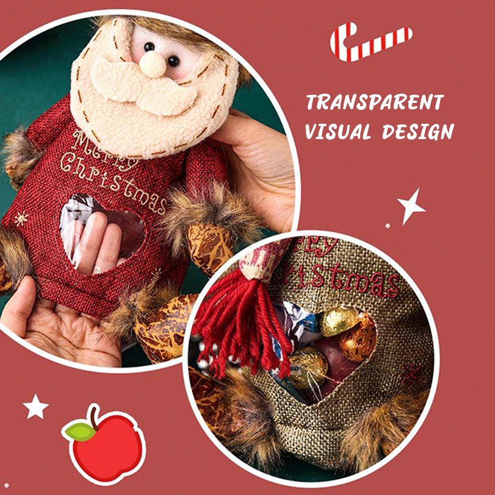 Χριστουγεννιάτικη τσάντα δώρων🎅✨-SI 