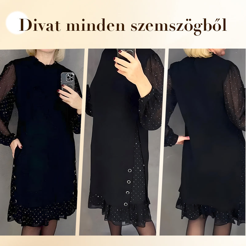 👗【M-3XL】 Φόρεμα φορεμα φθινοπώρου και χειμώνα-GR 