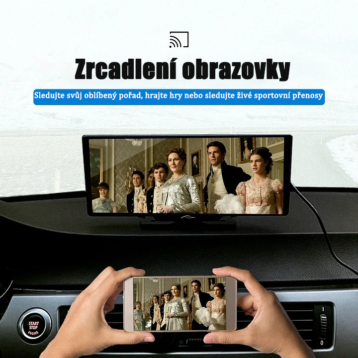 Έξυπνο σύστημα ήχου και εικόνας Automobilio planshetinio mktoje (μοντέλο Pro MaxTM 2025).-LT 