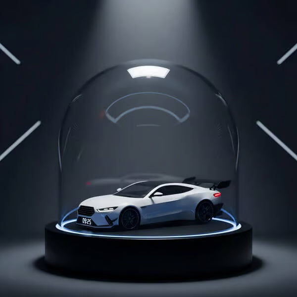 🎁 Budilka hiperavtomobila🏎️ Realističen motor in svetlobni učinki-SI