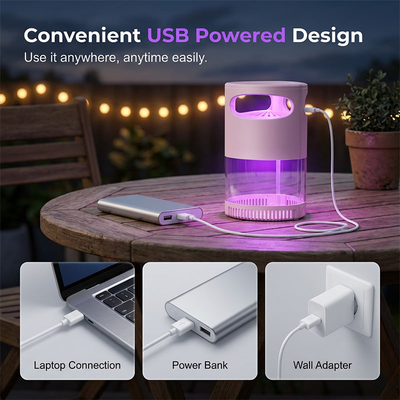 🦟 50 % POPUST! UV svetilka za uničevanje komarjev – tiha, USB, brez kemikalij. Prodanih več kot 50.000 enot! 🔇🌙-SI