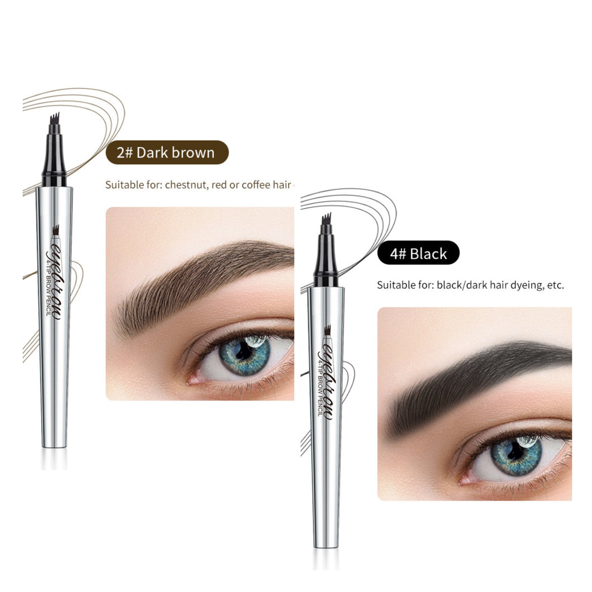 Vandeniui 3D Microblading antakų rasiklis (2 vnt.)-LT