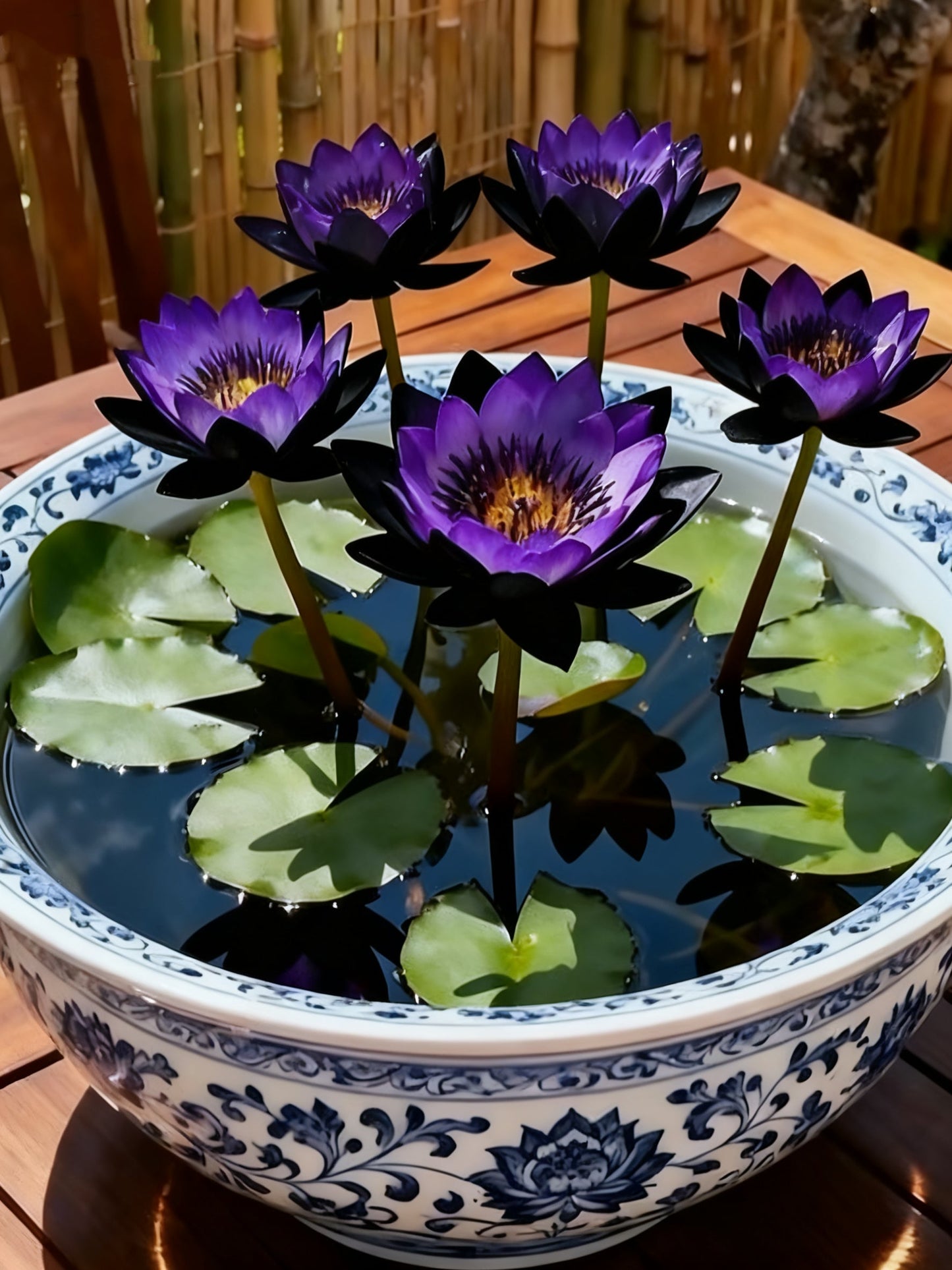 🌌💜 Tieňový lotos – vzácna kráska vo vašej záhrade🌸-SK