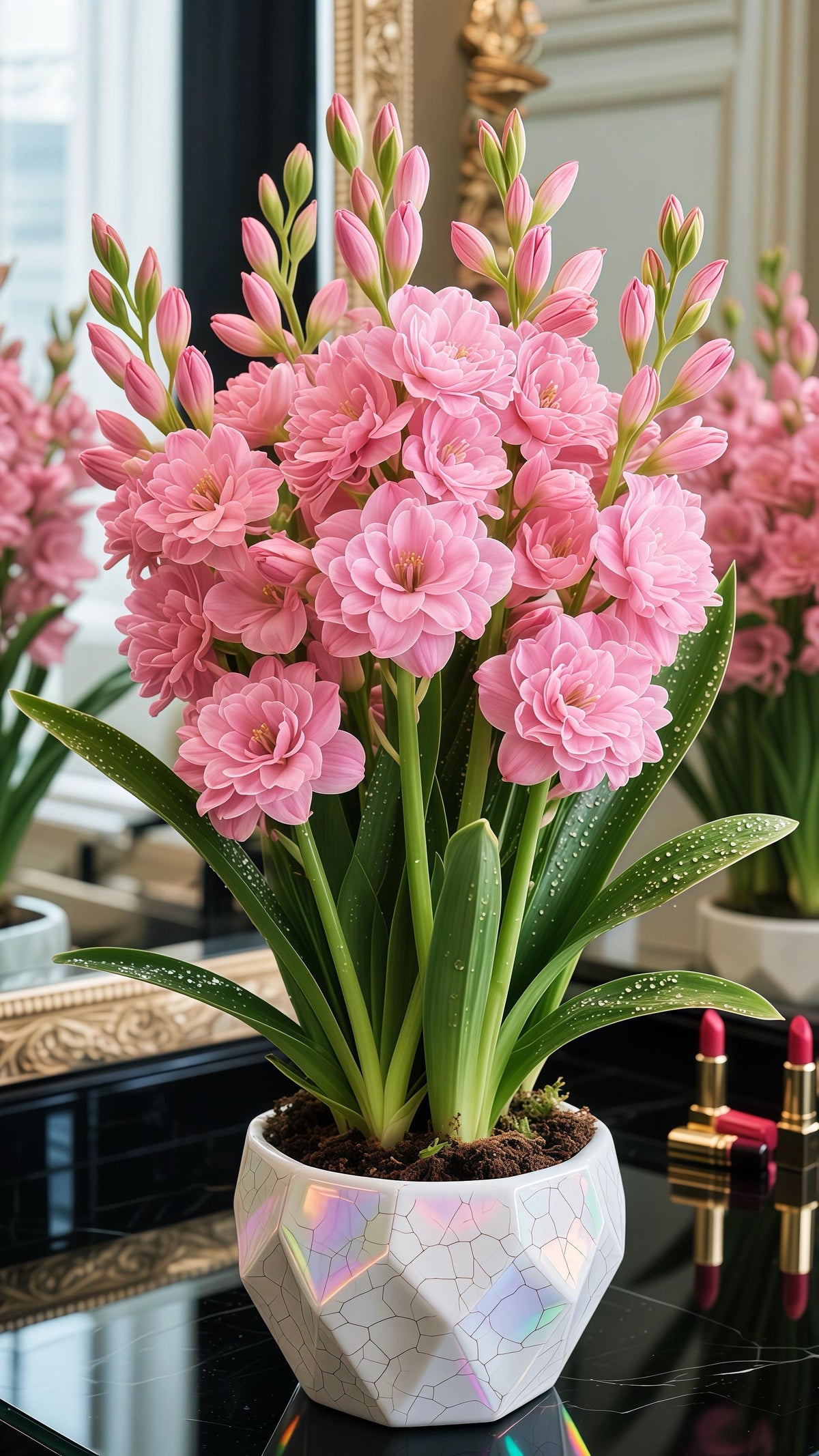 🌼 Dvojne čebulice tuberoze – živahen vonj za vaš vrt-SI
