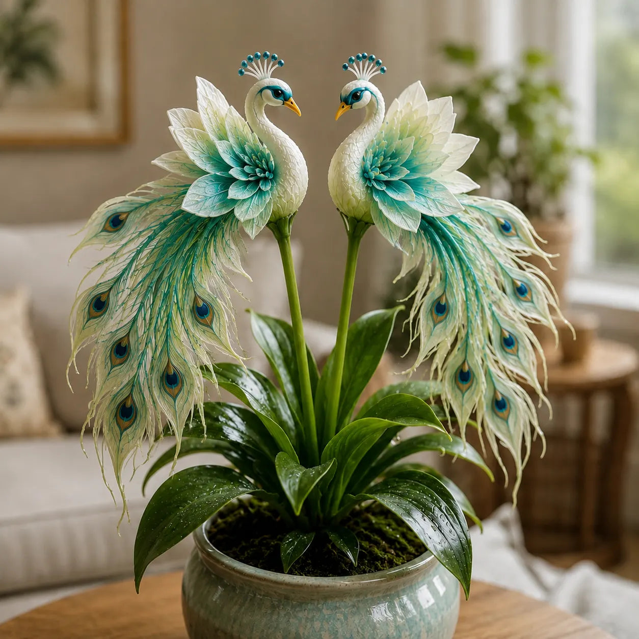 🦚 Čebulice orhidej Peacock – živi dragulj ✨-SI