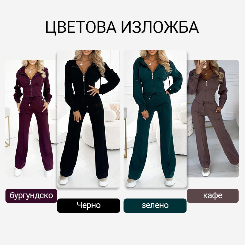 🎁Γυναικεία αθλητική φόρμα δύο τεμαχίων-GR 