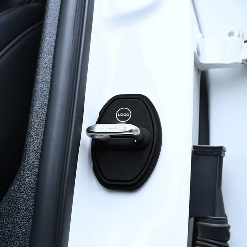 Silikoninis apsauginis dangtelis automobilio durelių skląsčiui (4 vnt.)-LT