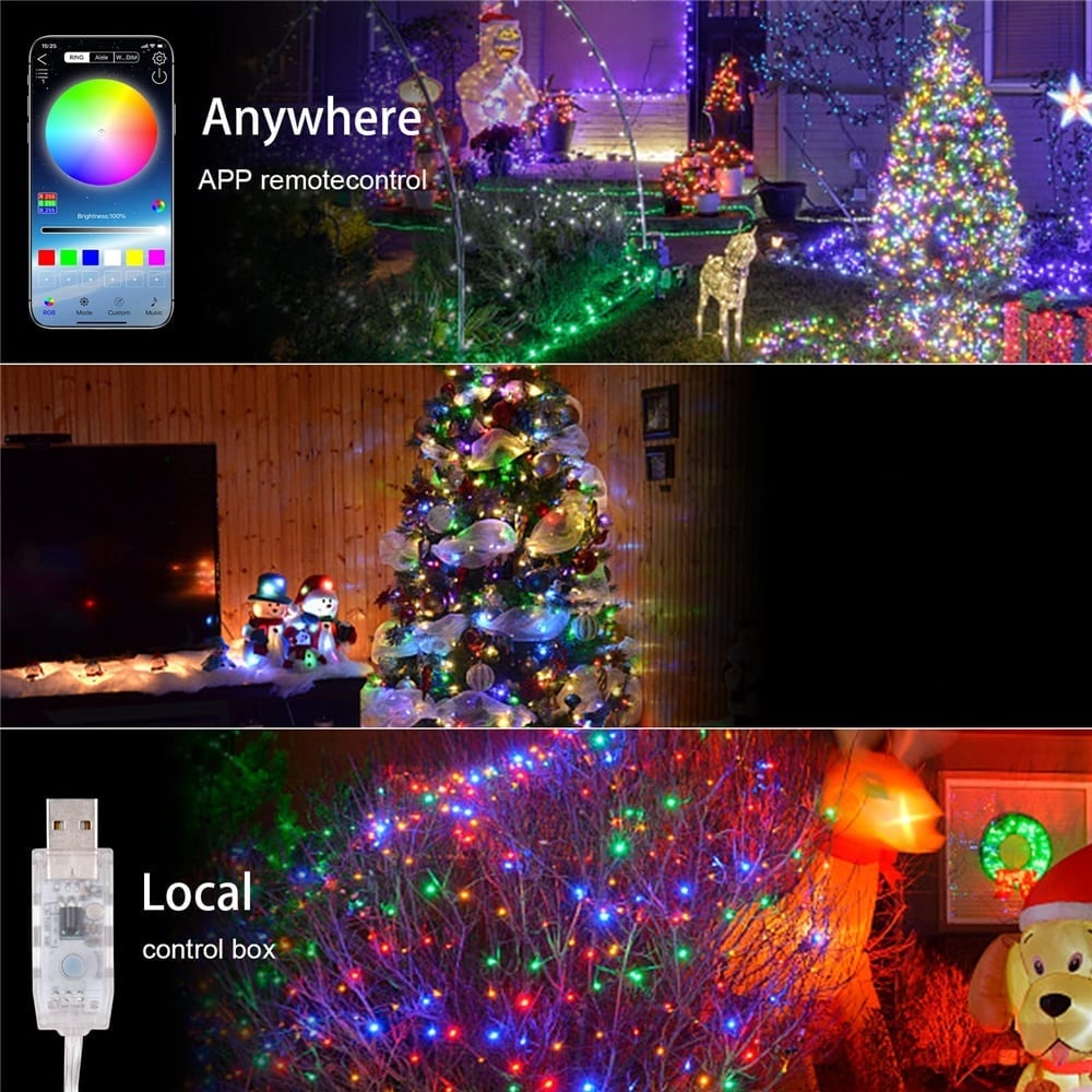 Zgodnja božična razprodaja🎅Nova DIY božična ambientalna razsvetljava🎁-SI
