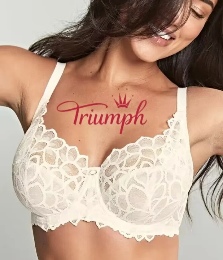 Triumph - Σουτιέν full cup με κεντημένη δαντέλα (3 τεμάχια)-SI 