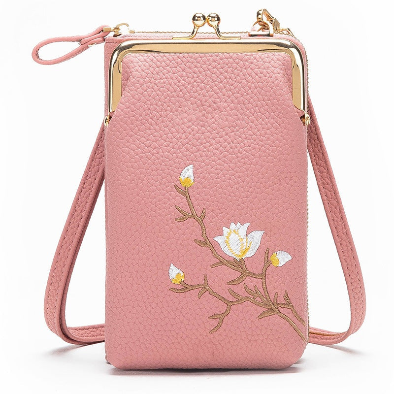 🔥👛Ženska denarnica za mobilni telefon čez telo🌸-SI