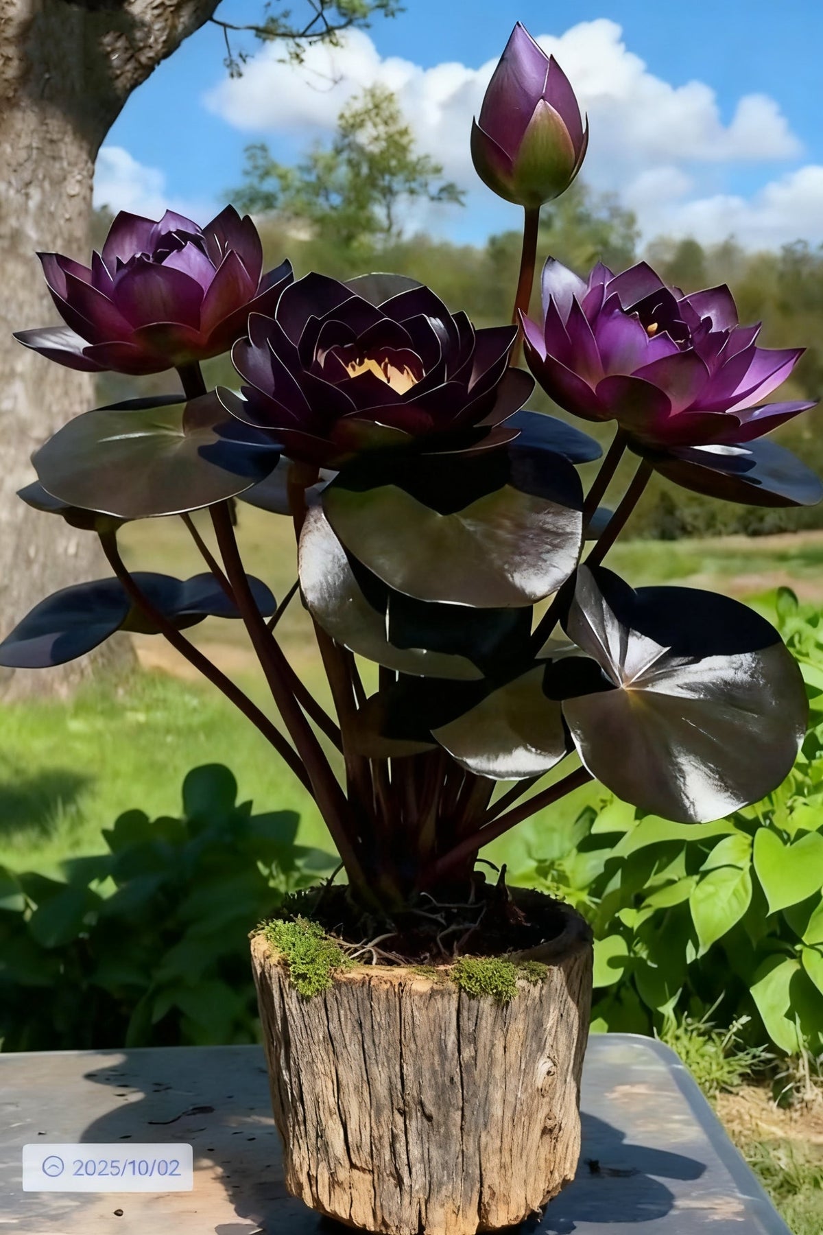 🌌💜 Loto de sombra: una belleza singular en tu jardín🌸-ES