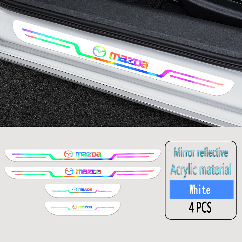 ✨Akrilne letve pragov vrat proti obraščanju z lasersko obdelavo🎉4 kosi🎉-SI