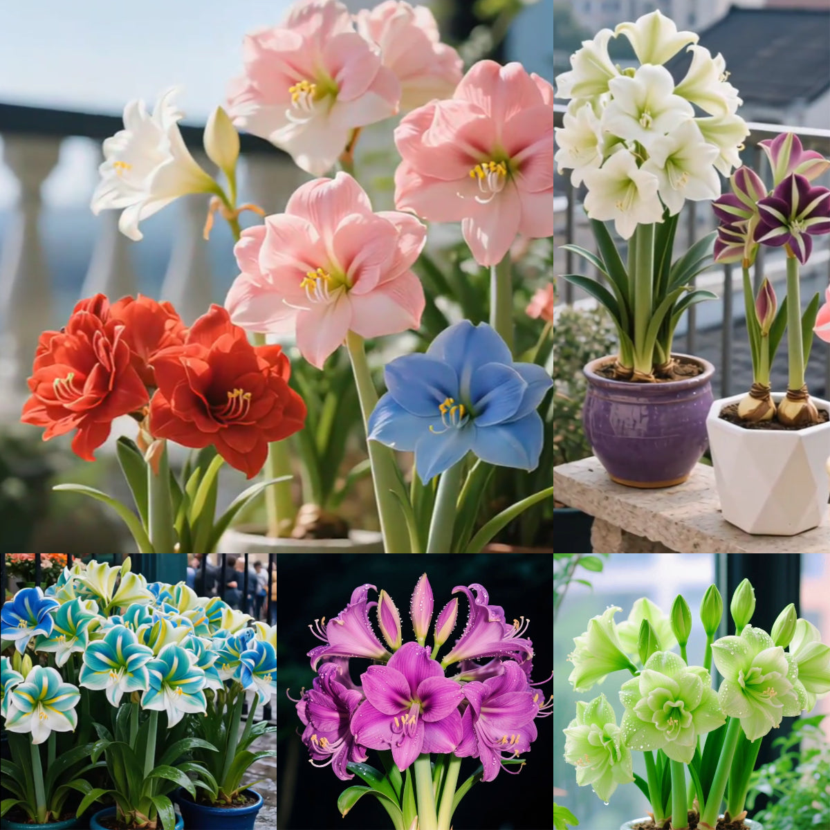 Αρωματικοί βολβοί αμαρυλλίδας με διπλά πέταλα-SI 