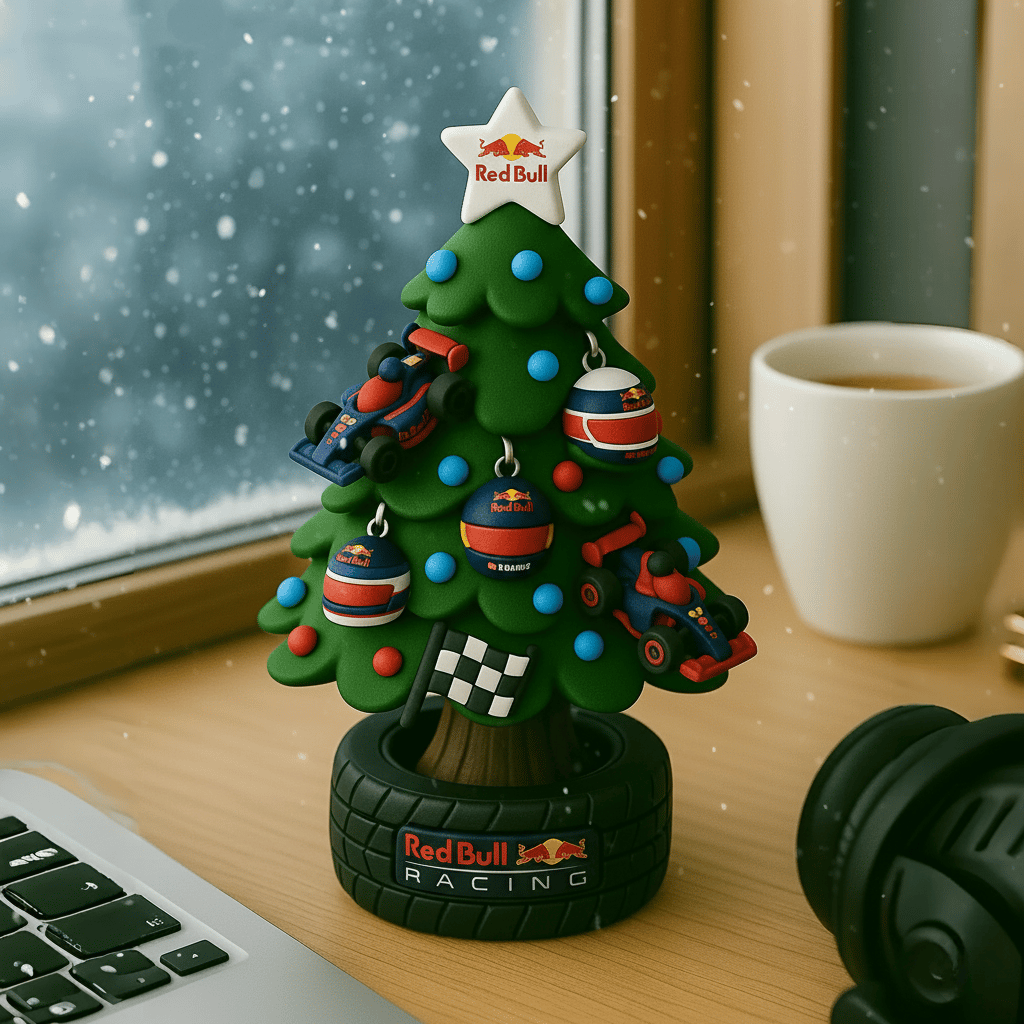🎄🏎️ Miniaturno božično drevo v slogu ekipe F1-SI