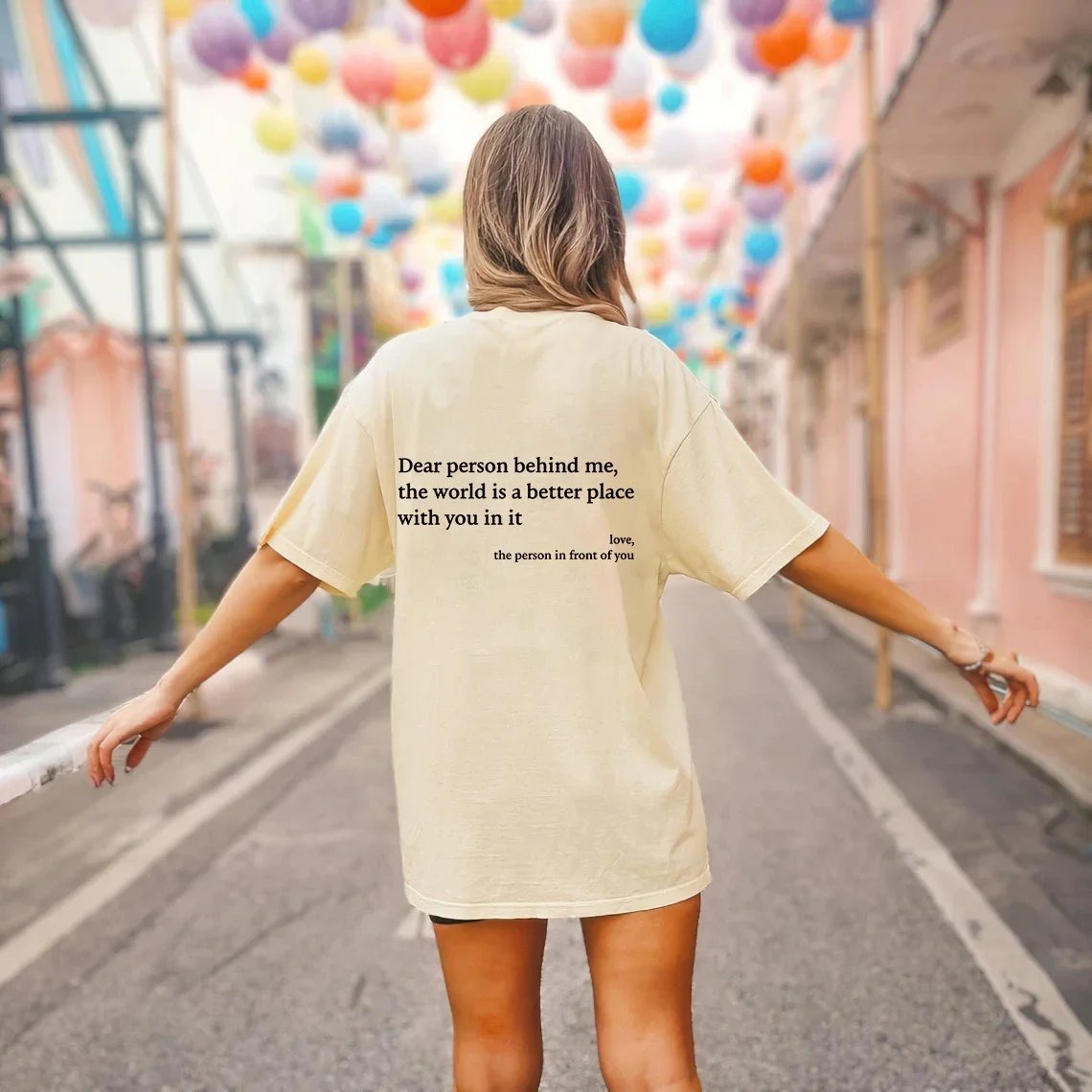 💥Νέο unisex μπλουζάκι με στάμπα "Αγαπητό Ατομπος προτάμου" σε μεγάλο μέγεθος από το 2025-GR 