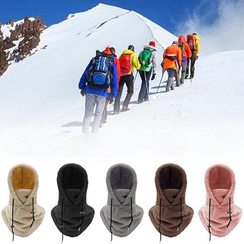 🏂 Šalikas su gobtuvu apsaugo nuo vėjo ir šalčio✨✨✨