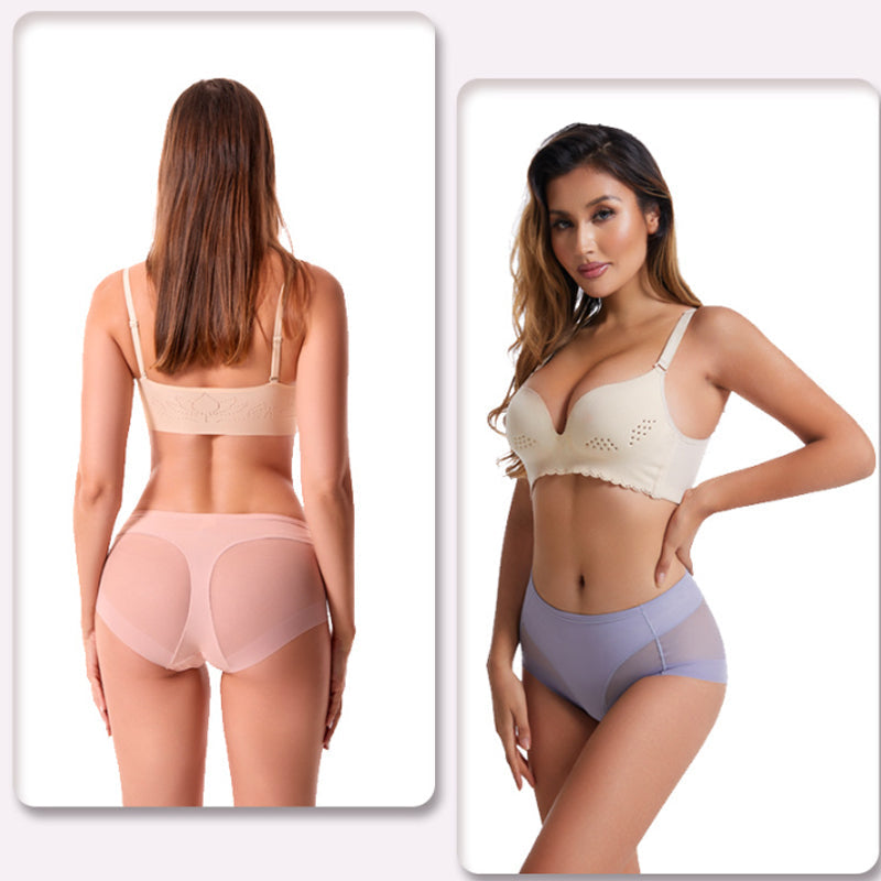 💞 Ledene svilene hlačke za oblikovanje z visokim pasom👙