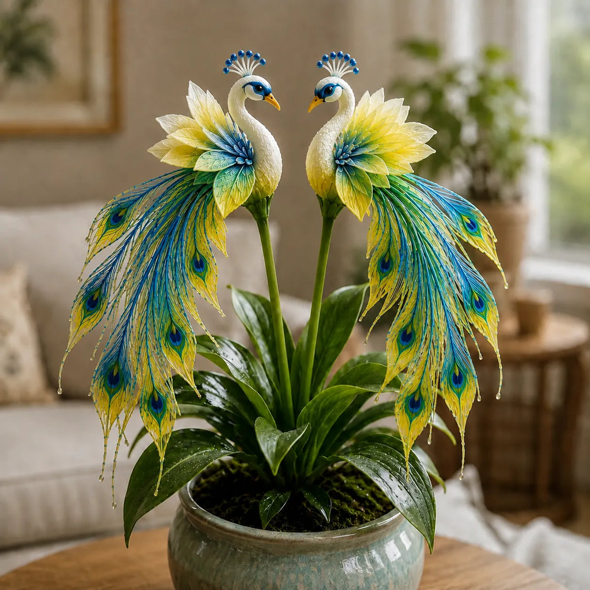 🦚 Čebulice orhidej Peacock – živi dragulj ✨-SI