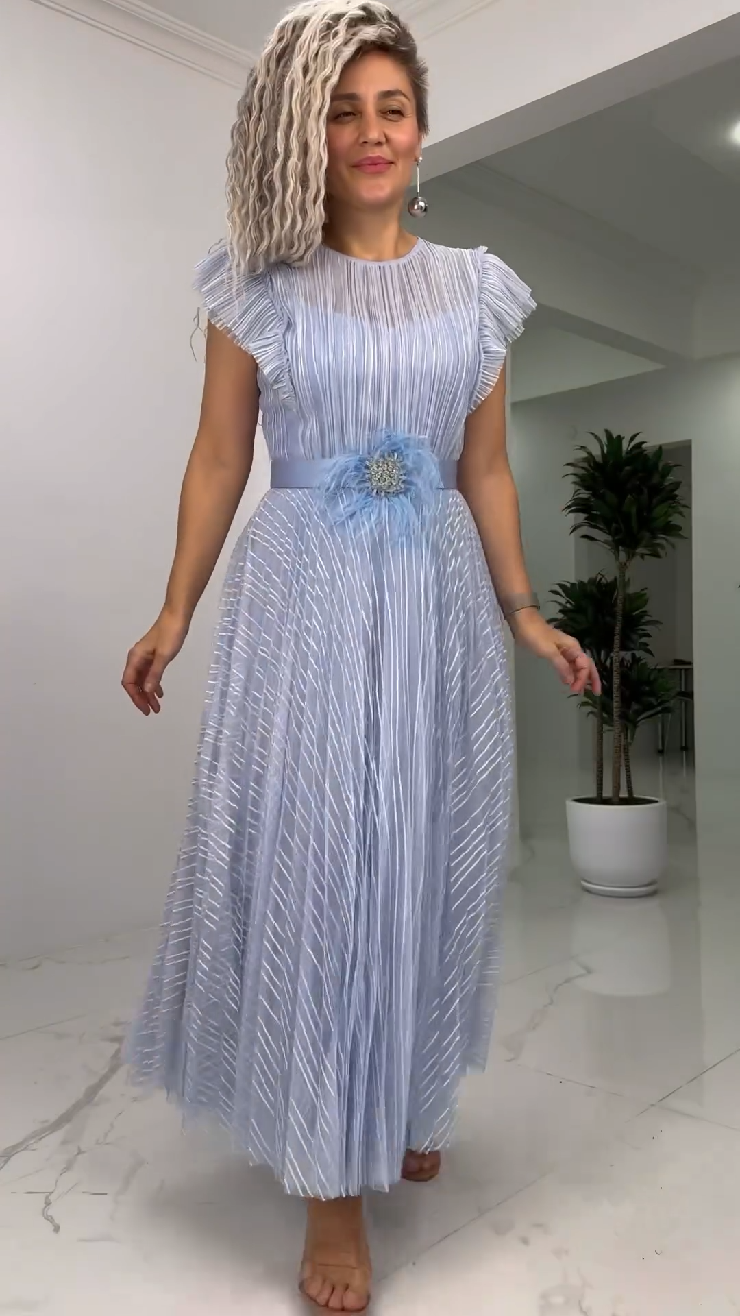 [S-5XL]🥰✨2025 μ. plono gässö σιφόν förökke-LT 