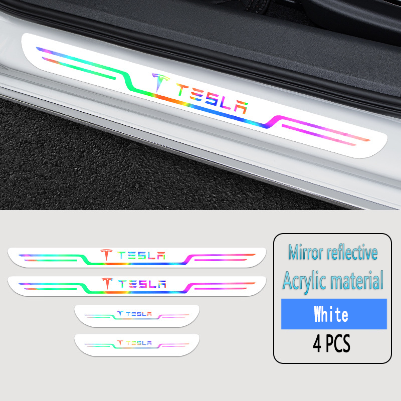 ✨Akrilne letve pragov vrat proti obraščanju z lasersko obdelavo🎉4 kosi🎉-SI