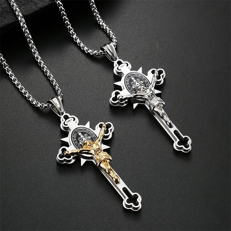 ✨Σταυρό μενταγιόν – 🙏Ευχαριστώ όσους το φοράνε-GR 