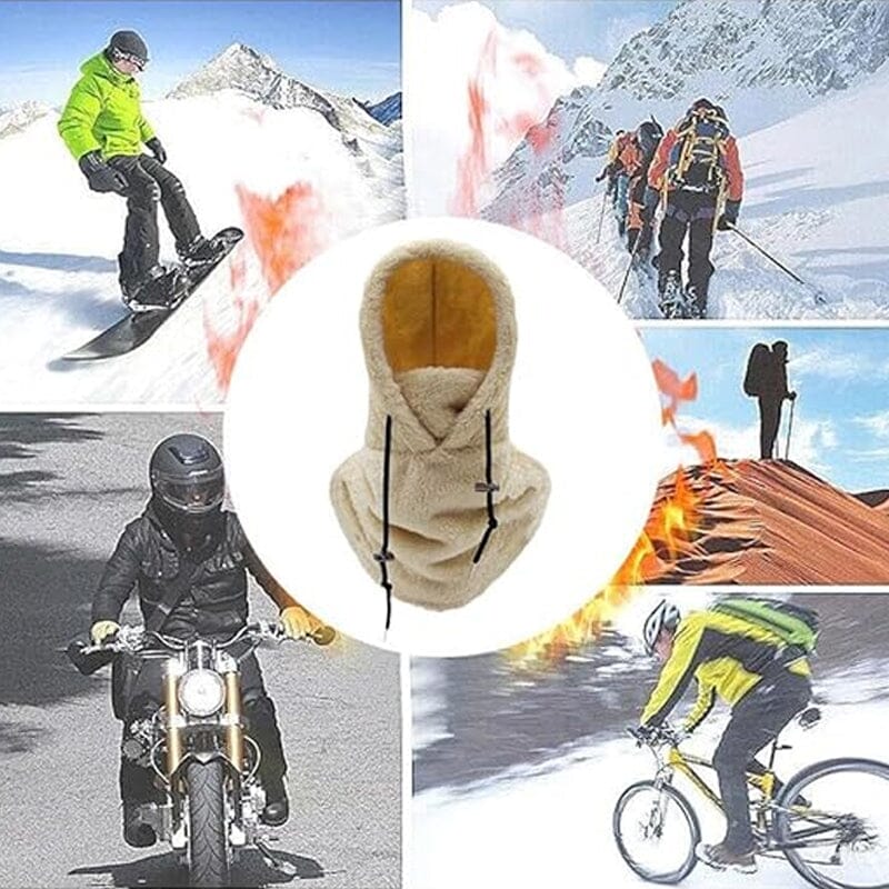 🏂 Šalikas su gobtuvu apsaugo nuo vėjo ir šalčio✨✨✨