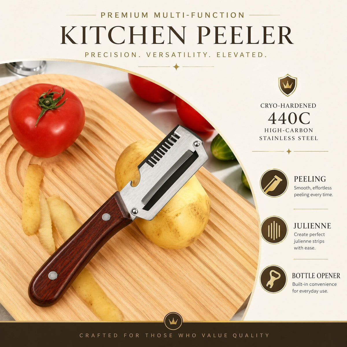 Heritage Collection: Artisan 3-v-1 večnamenski kulinarični set-SI