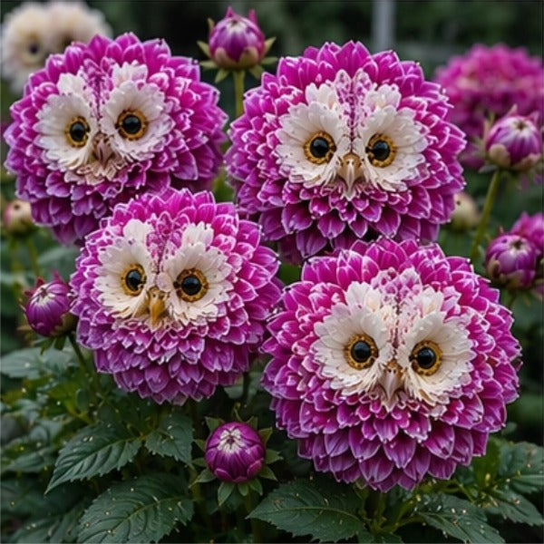 ✨ Magiški augalai 🦉 Susipažinkite su pelėdaakės jurginos svogūnėliais-LT