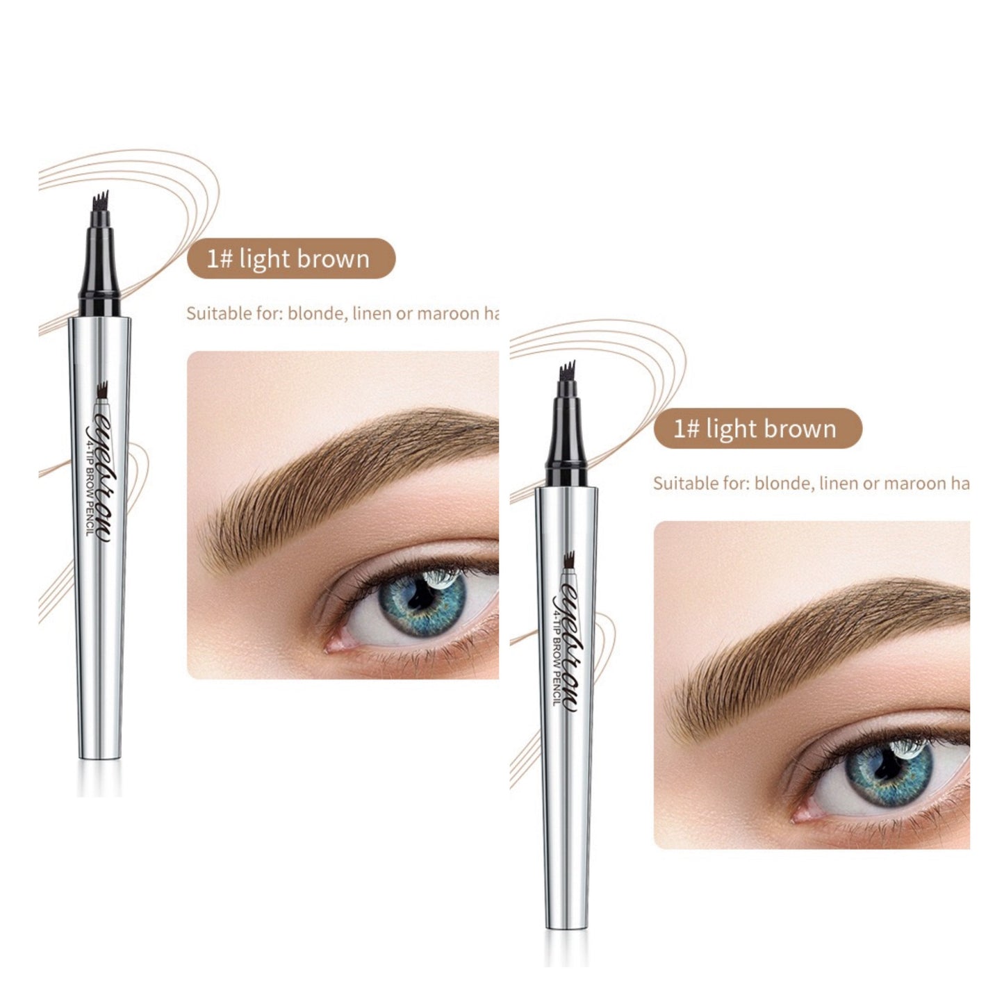 Vandeniui 3D Microblading antakų rasiklis (2 vnt.)-LT