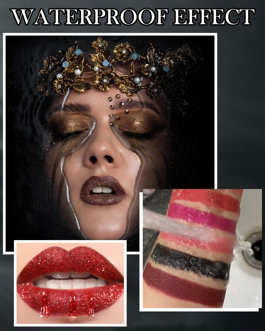 💥 Vásároljon 1 kap 1 ingyenes 💋 Gyémánt ajakfény csillogó rúzs vízálló 🥰🎁-SI
