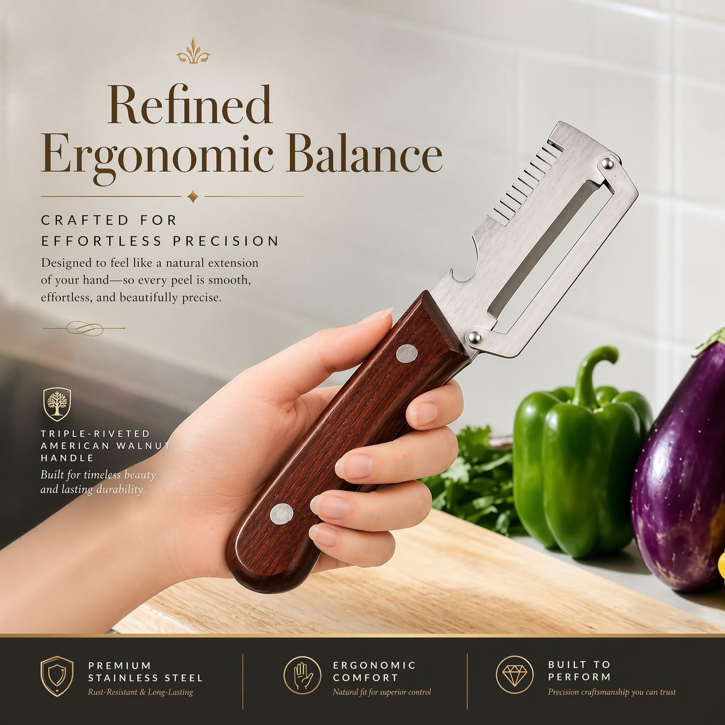 Heritage Collection: Artisan 3-v-1 večnamenski kulinarični set-SI