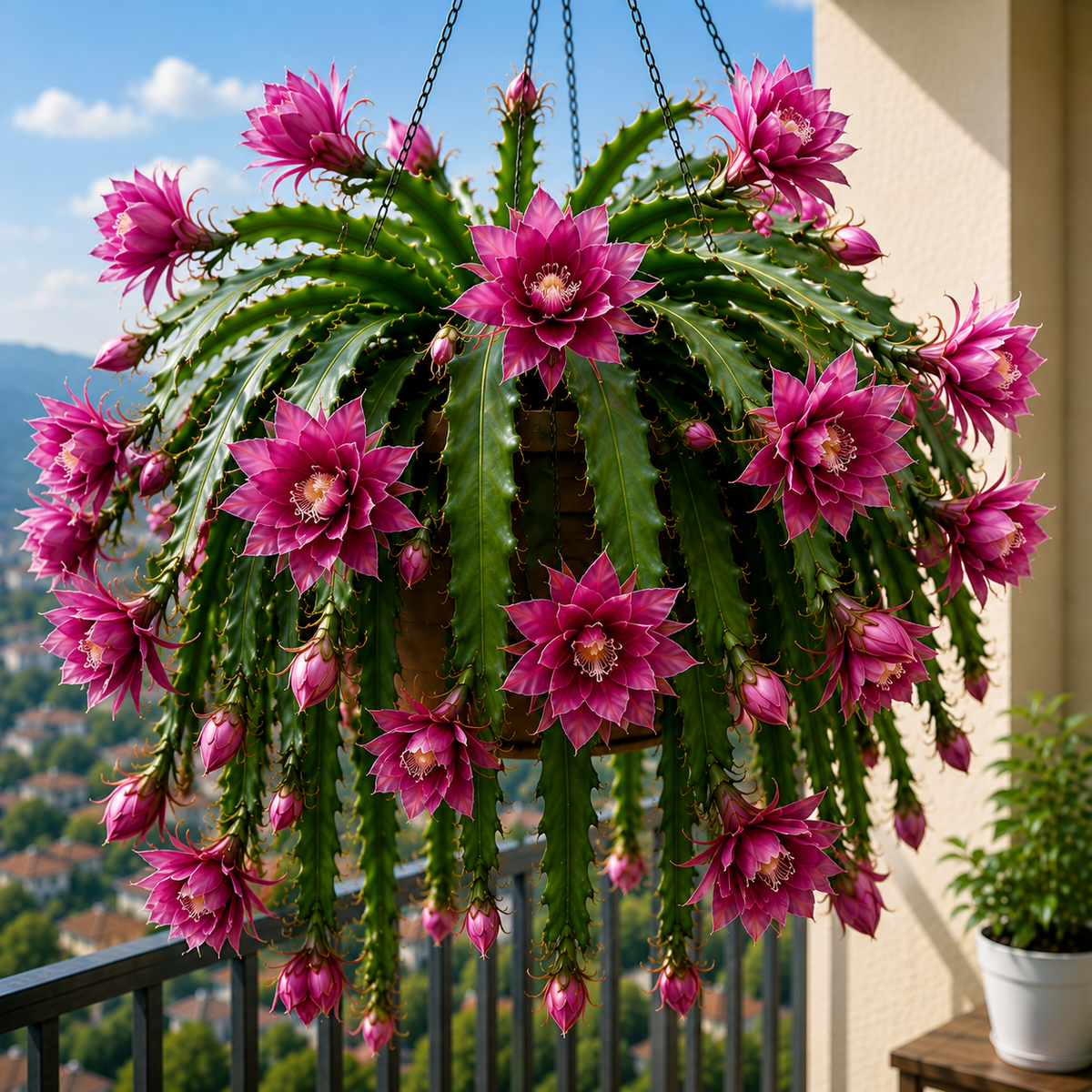 🌸 Cactus orquídea Epiphyllum raro: impresionantes flores exóticas-ES