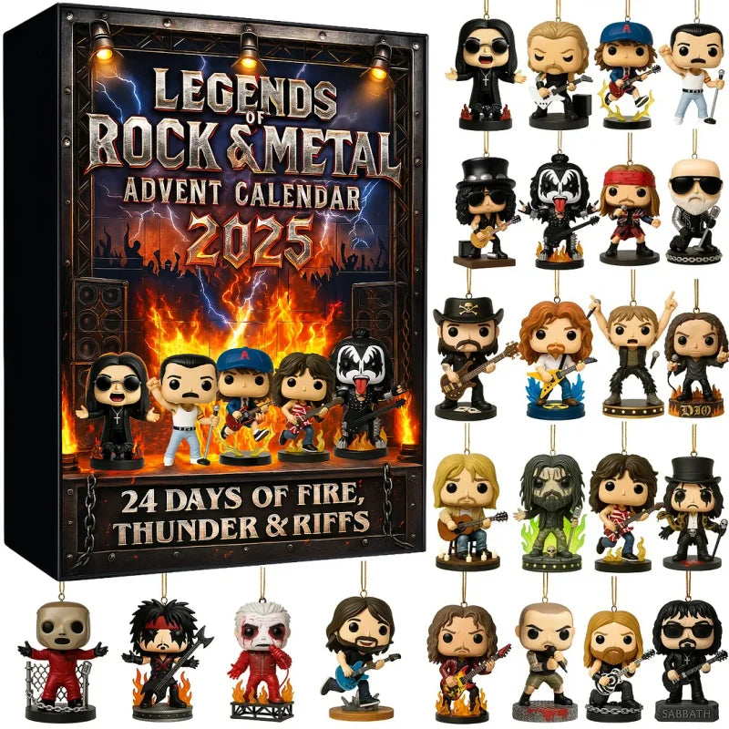 Ημερολόγιο Advent Rock Legends 2025-SI 
