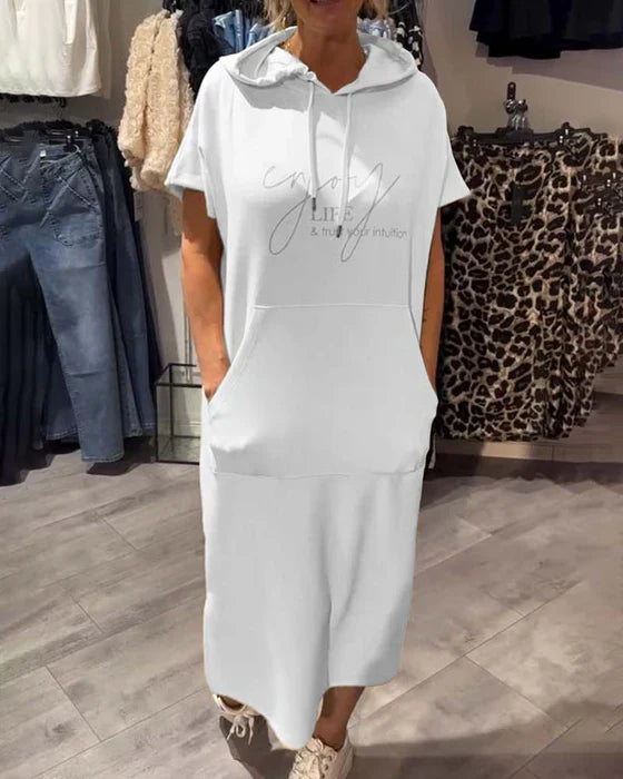 💥🔥👗[S-5XL] Νέο καλοκαιρινό φόρεμα, μεγάλο μέγεθος, άνετο και αναπνεύσιμο, σε φαρδύ, φαρδύ στυλ για το καλοκαίρι του 2025-GR 