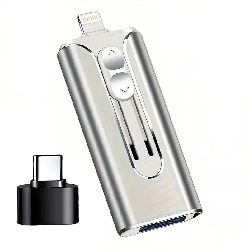 32~256GB Micro USB + 8-pinski + USB 3.0 4 v 1 U-disk za mobilni telefon in računalnik-SI