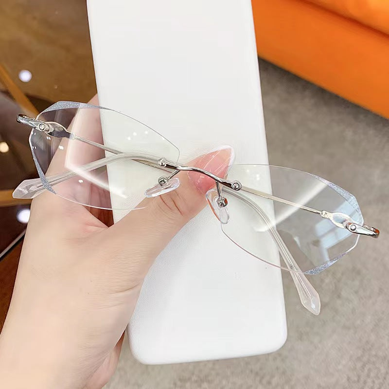 Fashion Pousbo® Anti-Blue Frameless Reading Glasses-SI 