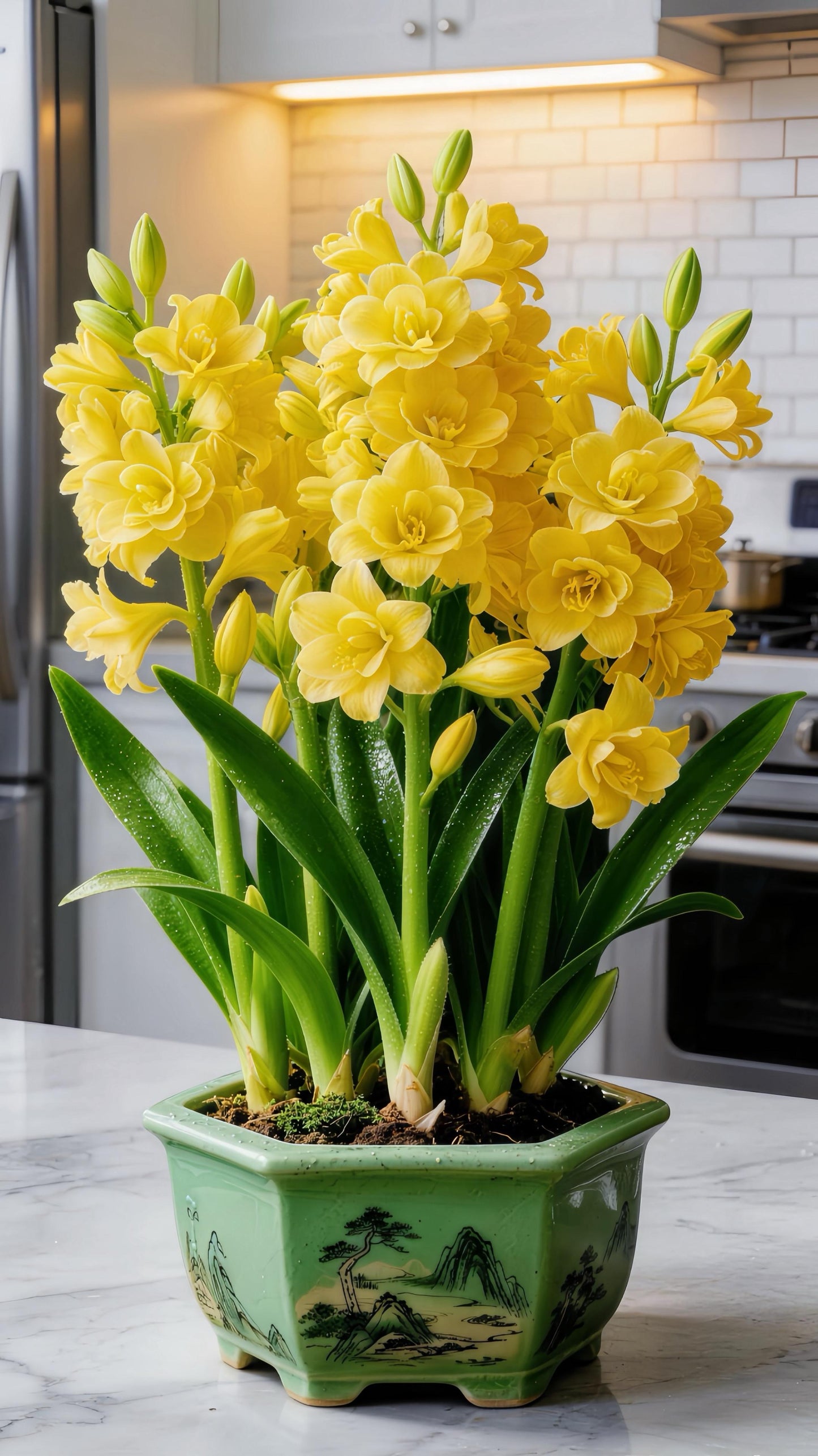 🌼 Dvojne čebulice tuberoze – živahen vonj za vaš vrt-SI