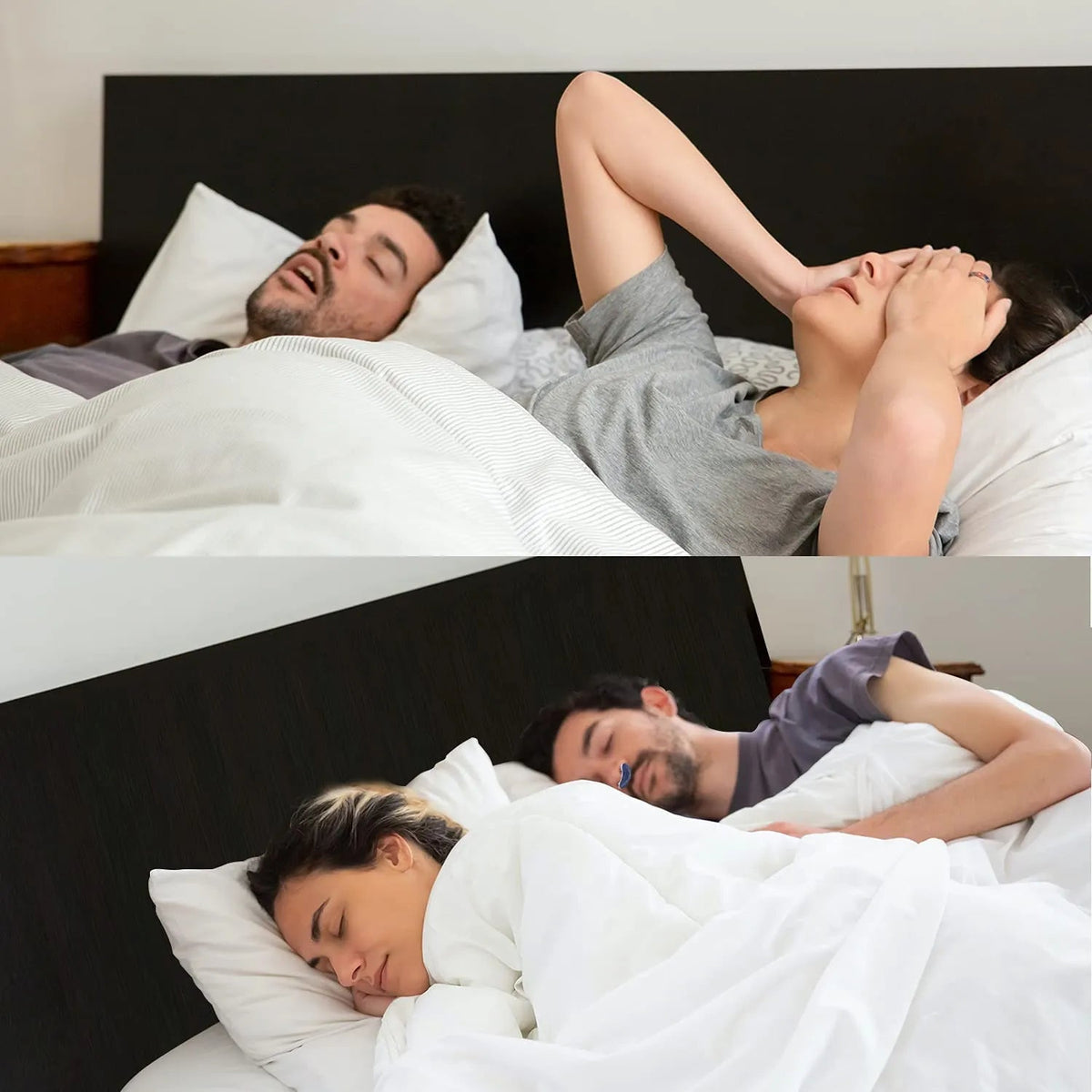 Νέα μίνι συσκευή CPAP χωρίς λάστιχα, χωρίς λάστιχα, αναπνευστήρας κατά του ροχαλητού - LT 