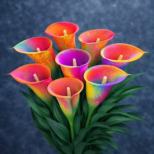 🌷Μυστηριώδης Κρίνος Aurora Calla-GR