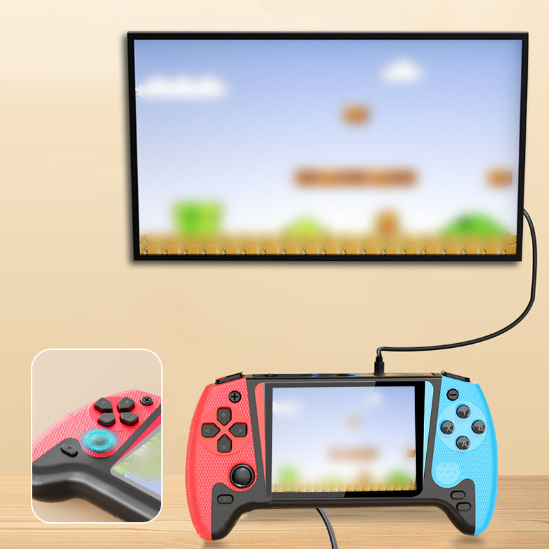 🎮 Φορητή, κλασική κονσόλα παιχνιδιών με μεγάλη οθόνη-SI