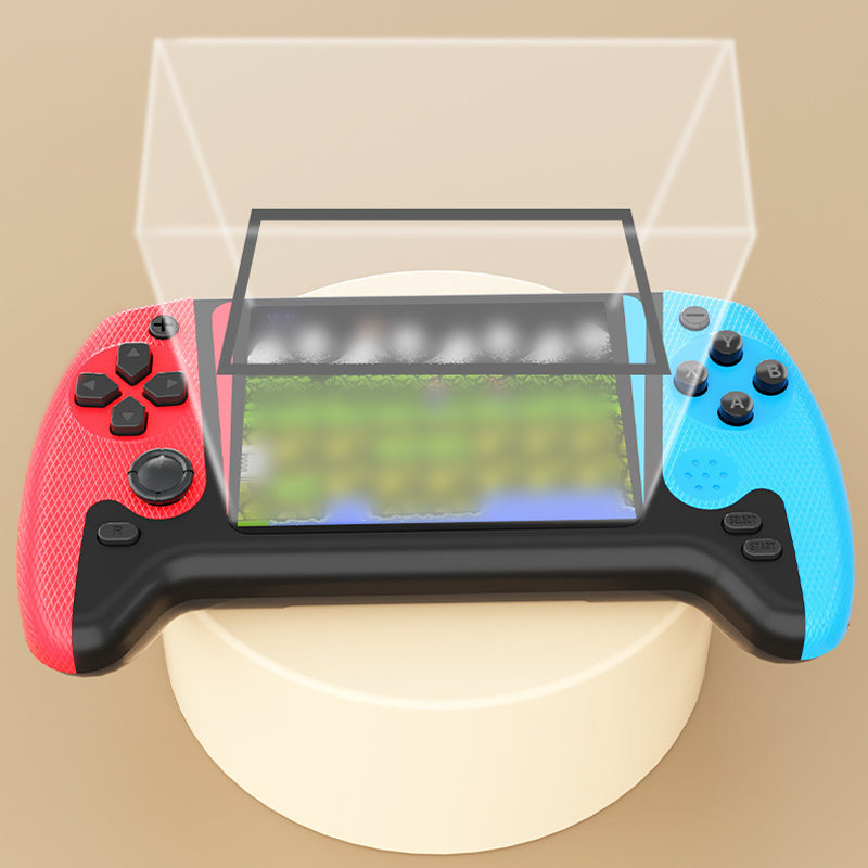 🎮 Φορητή, κλασική κονσόλα παιχνιδιών με μεγάλη οθόνη-SI