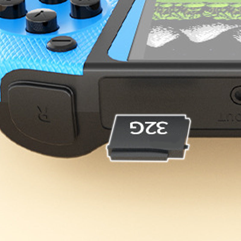 🎮 Φορητή, κλασική κονσόλα παιχνιδιών με μεγάλη οθόνη-SI