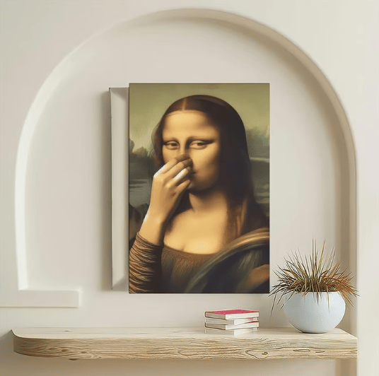 🔥Danes posebna cena 9,99 $!!!🎁🎨🧻Smešna kopalniška umetnina brez okvirja – dodajte nekaj prazničnega -SI