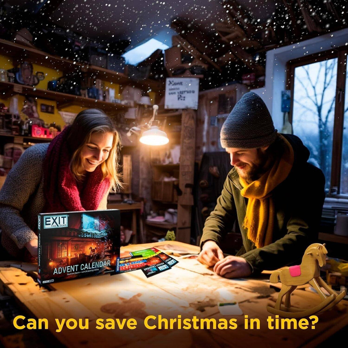 ⏰ ZADNJI DAN 50 % POPUSTA - 🎄 Pobegnite iz delavnice! Adventni koledar - 🗝️✨ 24 dni ugankarskih pustolovščin in zabave 🔥-SI
